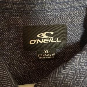 Oneill button-up collar Tshirt Size: XL